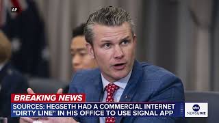 Defense Secretary's Signal App Use Raises Concerns