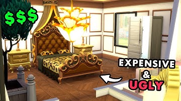 I built a house with MOST EXPENSIVE items only in The Sims 4