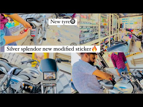 Silver Splendor Modified 🔥🚀 New Sticker - YouTube