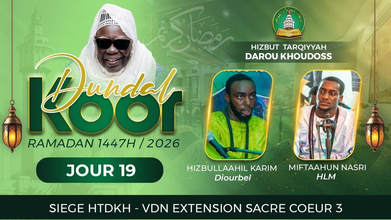 🔴DUNDAL KOR HTDKH J/19 RAMADAN 2026 Kurel Hizbullaahil Karim Kurel Miftaahu-Nasri HLM