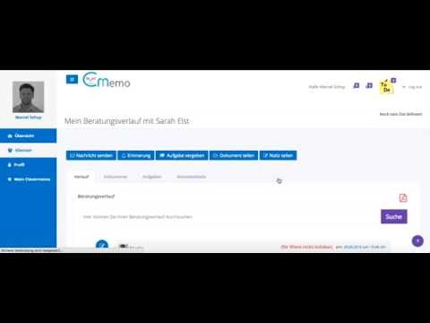 CleverMemo Einführung - Das Software Tool für Coaching & Beratung Online