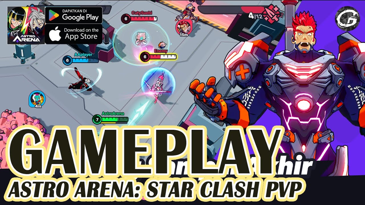Astro Arena: Star Clash PvP Gameplay - Mobile Game (Android)