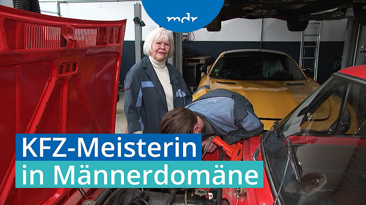 Goldener Meisterbrief für 76-jährige Kfz-Altmeisterin | MDR um 2 | MDR