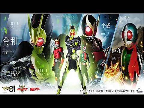 【AI song MAD】新仮面ライダーの歴史 【時代を駆け抜けた、英雄たち 〜伝説は、受け継がれ、進化する〜】