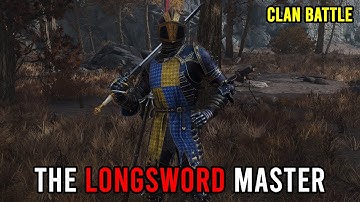 Using the best weapon in Chivalry 2 in a Clan Battle (Longsword)