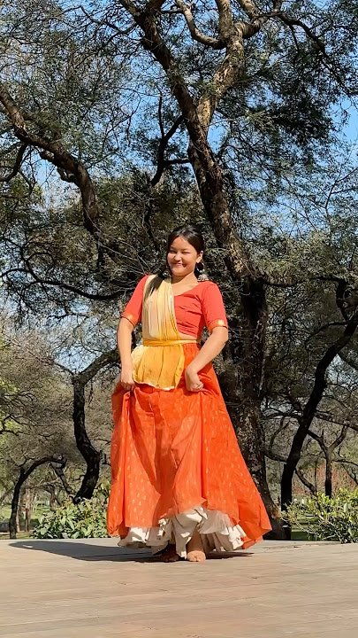 Ghar More Pardesiya🧡||SimranChantel || Trending || #shortsvideo #semiclassical #trending