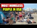 HOMELESSNESS CRISIS Hits America's 10 WORST Cities! Painful Reality