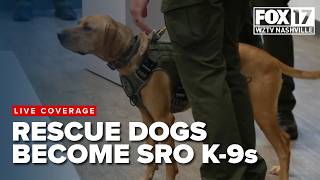 LIVE Williamson County Sheriff s Office introduces K-9 teams for school resource officers