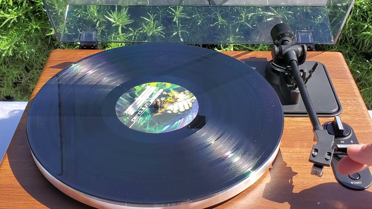 By One High Fidelity Belt Drive Turntable with Builtin Speakers