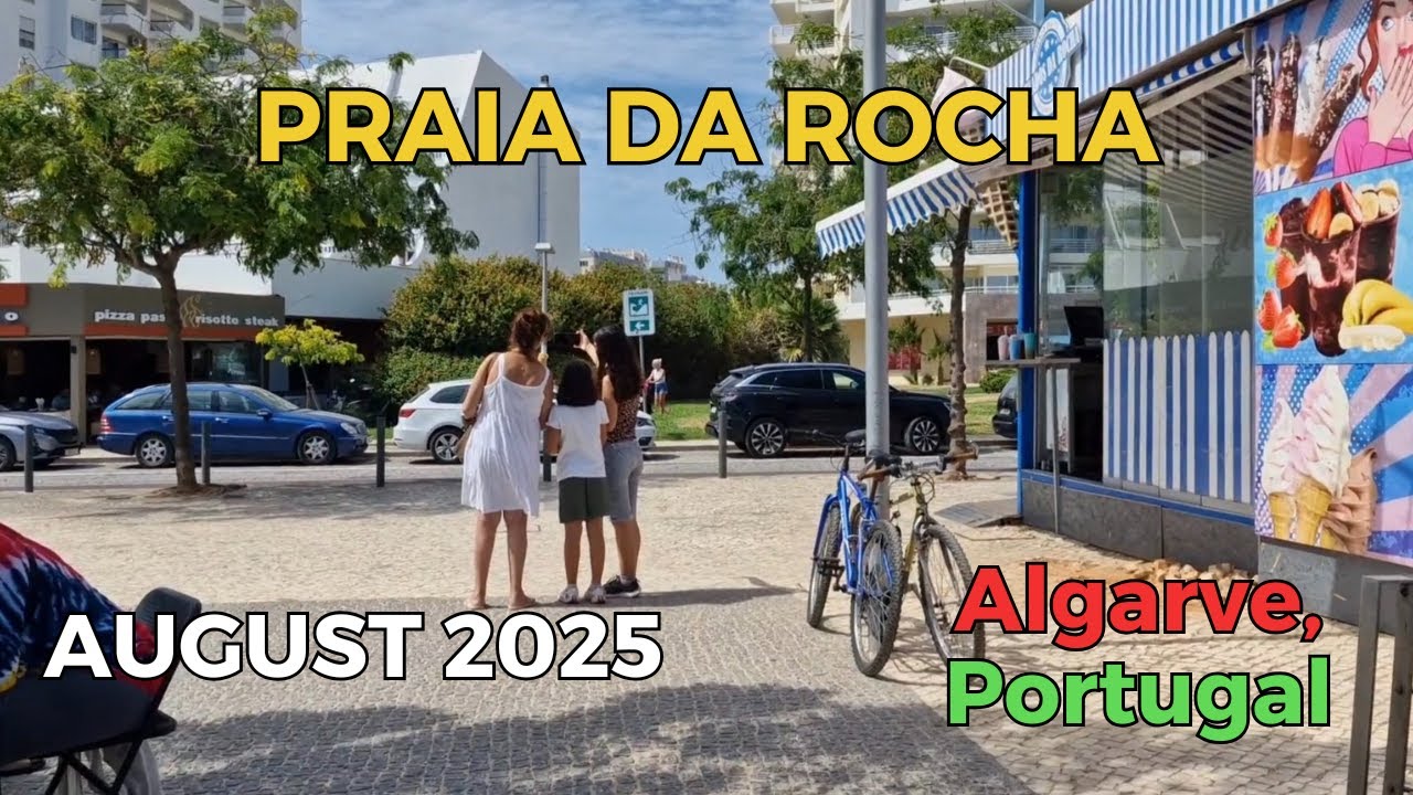 It's Summer in Praia da Rocha - Street Walk August 2025