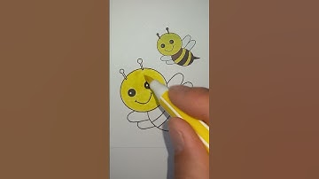 🐝Sweet bee💫image 3d paint  #art #drawing #video #sketch #hopticalillusion #cute