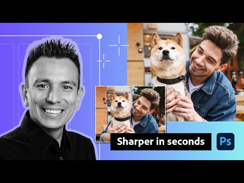 Restoring Old Photos: Sharpen and Upscale Low-Res Images | Adobe Photoshop