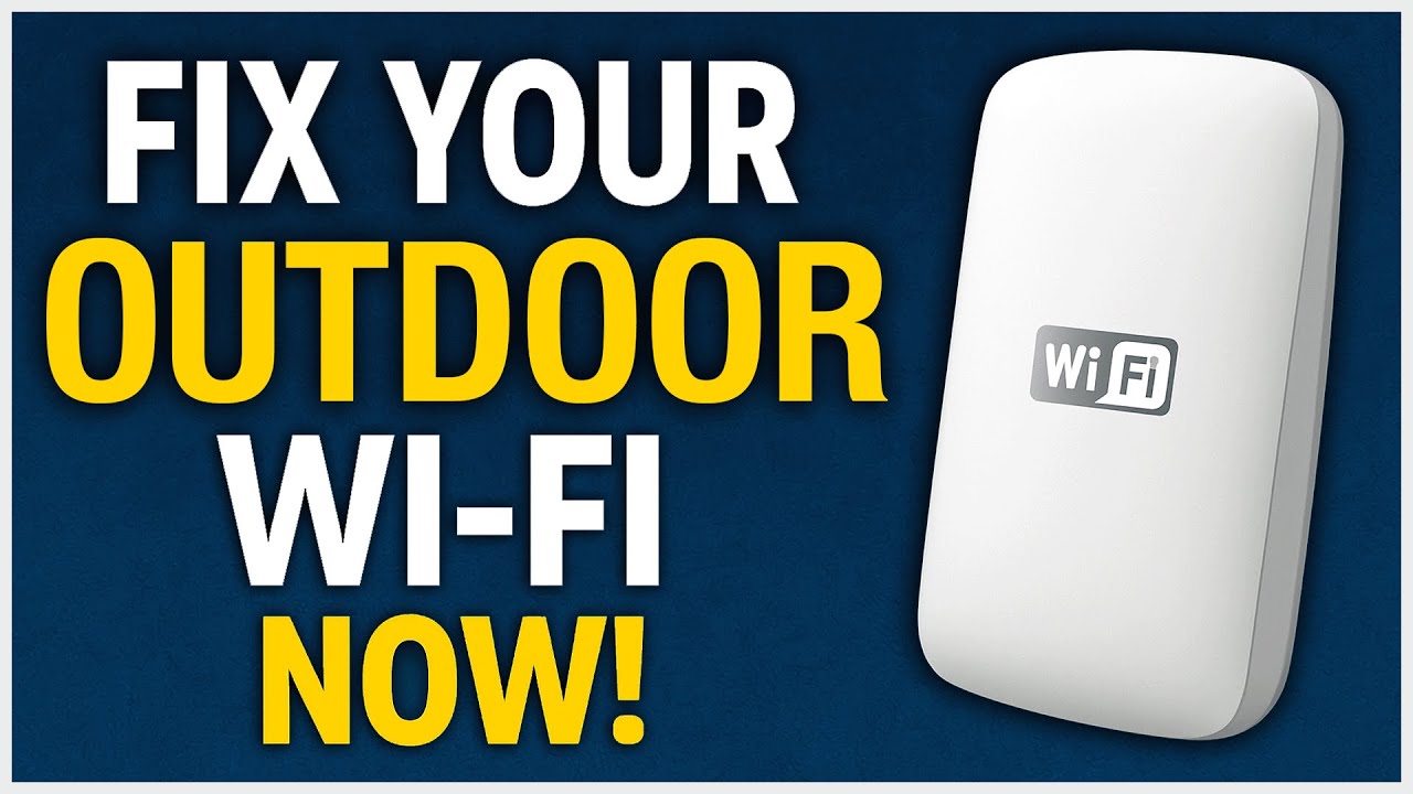 Почините свой уличный Wi-Fi прямо сейчас!