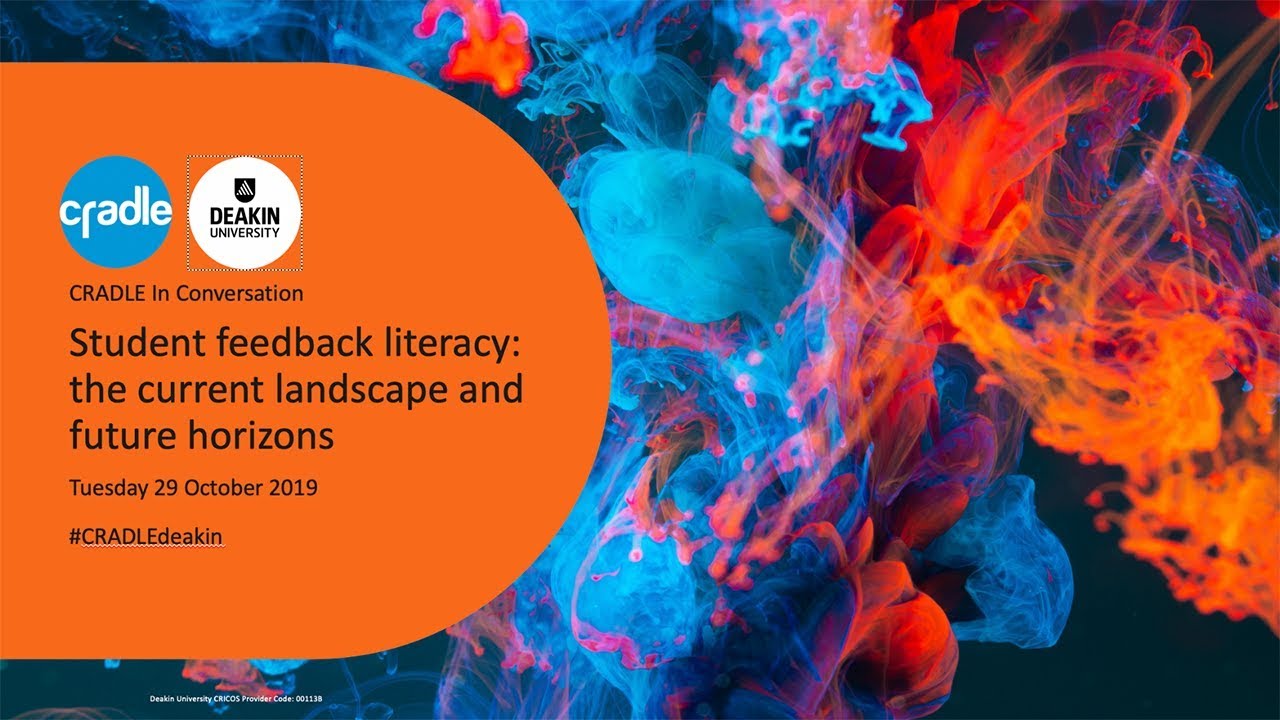 Cradle in Conversation: Student Feedback Literacy: The Current Landscape and Future Horizons
