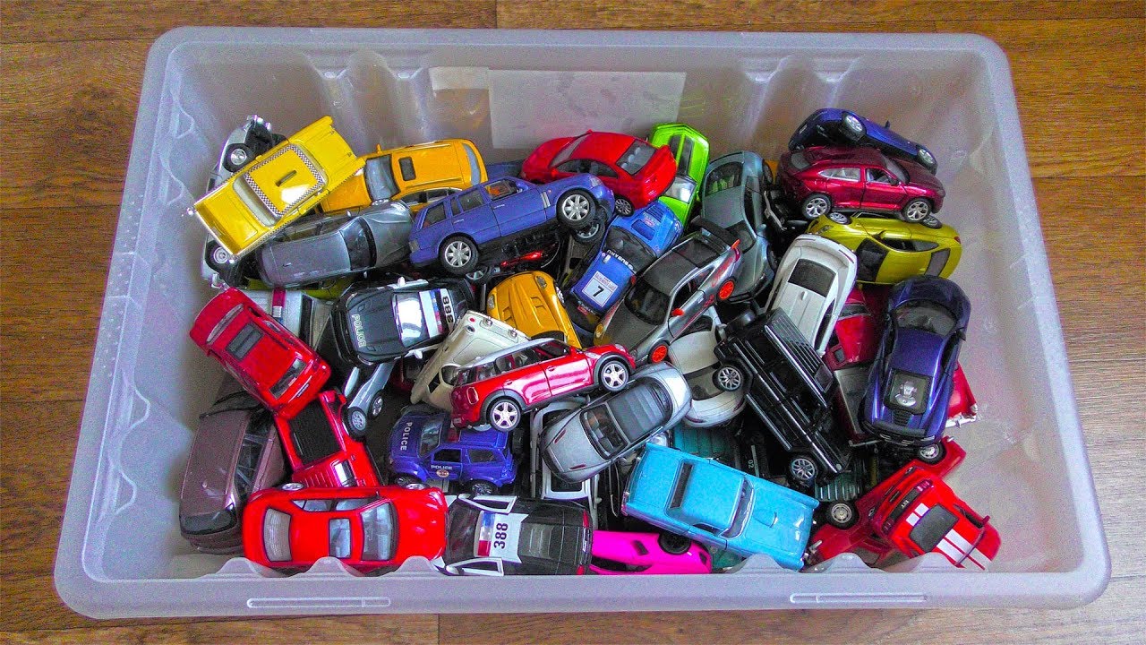 toy cars box