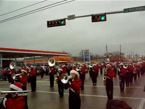 Terrell Band Christmas Parade.AVI