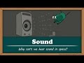 Why can't we hear sound in space? | #aumsum #kids #science #education #children