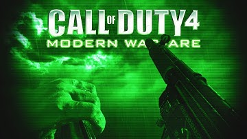 Call of Duty 4: Multiplayer Gameplay MP5 Silenced Night Vision (No Commentary)