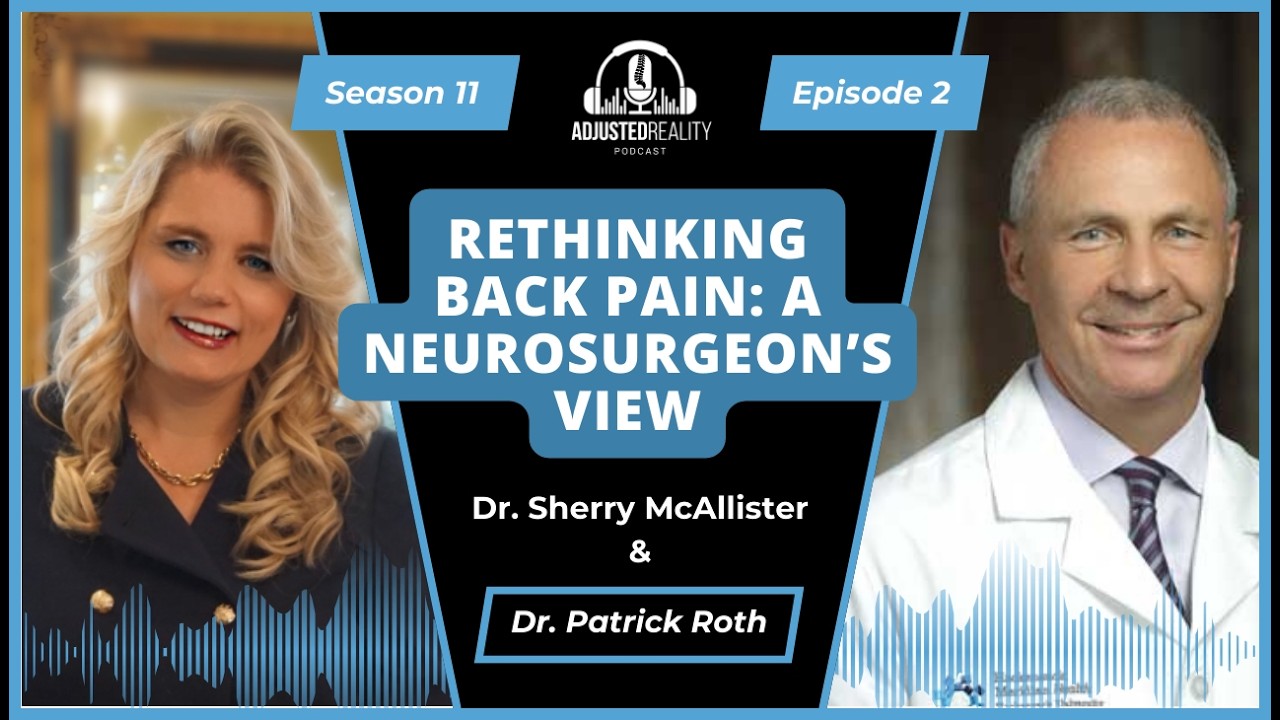 Rethinking Back Pain: A Neurosurgeon’s View with Dr. Patrick Roth - YouTube