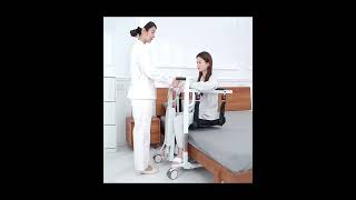 Electric patient transfer lift chair