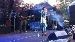 Video thumbnail of "Sara Lugo "Rocksteady" live, LIfe Festival Oswiecim Poland 12-05-2012"