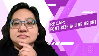Coding for Beginners: Recap #63—Font Size and Line-Height