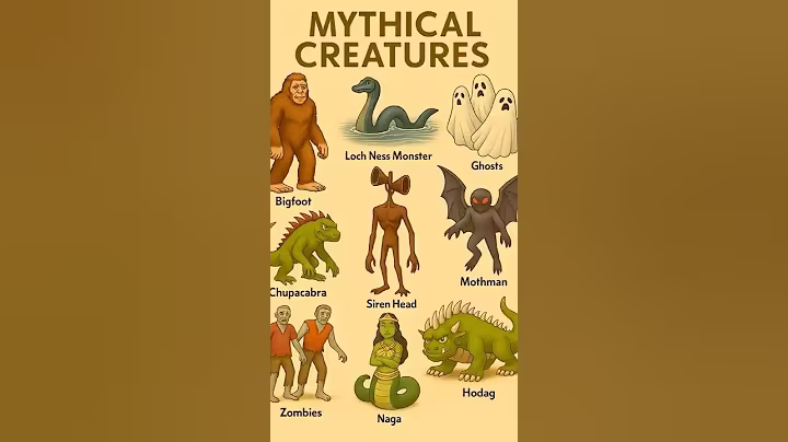 “Mysterious and Rare Mythical Creatures in The World!” Part-7 #shortsfeed #ytshorts #scary #mythical