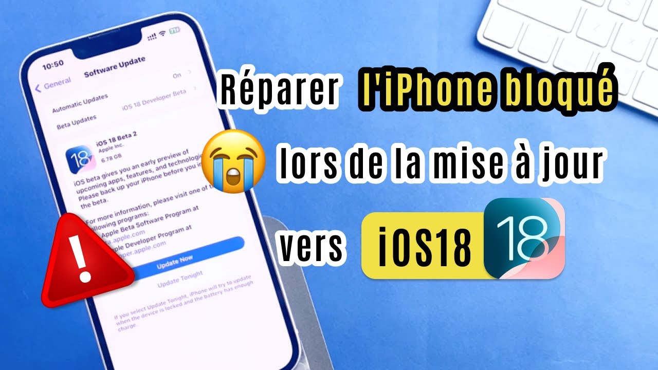iphone bloqué sur mise a jour