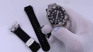 Upgrade your Seiko Dive Watch with a New Rubber Strap - YouTube