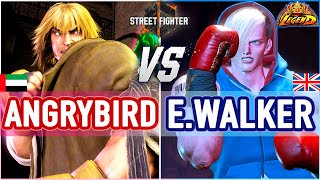 SF6  Angrybird (Ken) vs Ending Walker (Ed)  SF6 High Level Gameplay