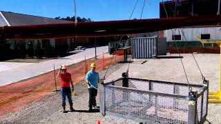 Sparrows Rigger training at Robert Training Center