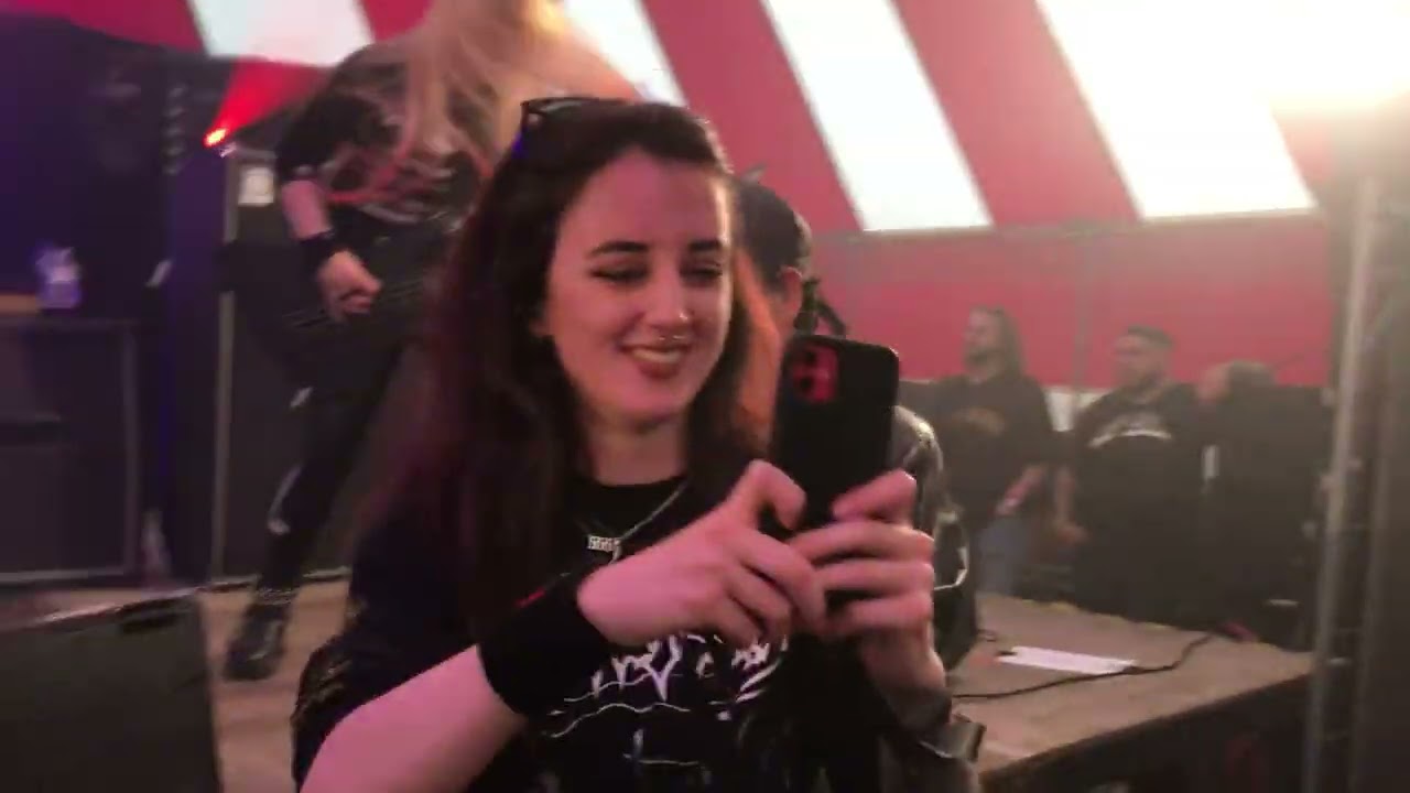 NERVOSA at Antwerp Metal Fest 2024. “Kill the Silence”.