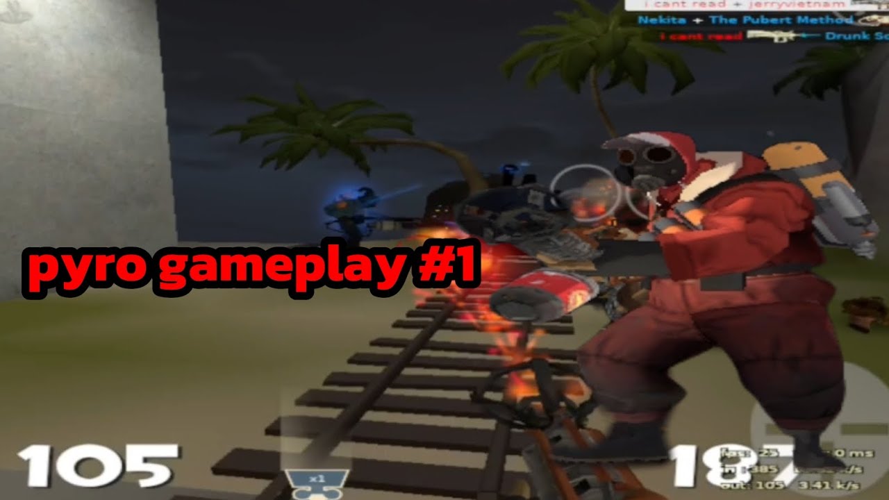 Tf2 mobile: tf2 legacy android: pyro gameplay #1