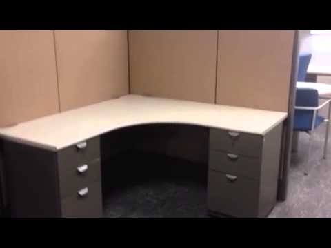 5 X5 Desk With 2 Pedestals Steelcase Montage Youtube