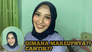 MAKEUP UNDANGAN | MAKEUP&#39;IN TEMEN SAMPE CUANTIK!!! #CaraNfir