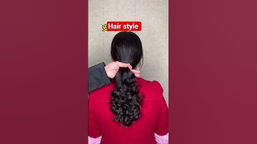 Thumbnail of hair style so beautiful hair cutting ✂️✂️✂️ #cover #music #mashup #remix #song