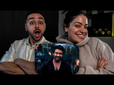 Australian Couple React To Karuppu Official Trailer (Tamil)