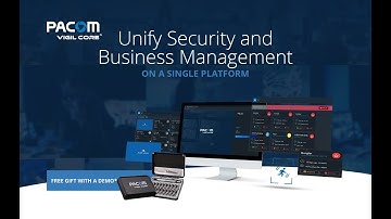 PACOM VIGIL CORE: Unified Cloud Security—Access Control, Intrusion & Video Verification
