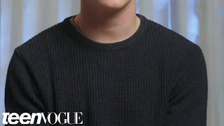 Walker Scobell on meeting Rick Riordan