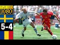 Sweden 2-2 (5x4) Romania Quarter Finals World Cup 1994 | Full highlight | 1080p HD