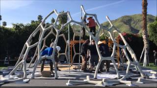 MARS Pavilion Construction Timelapse
