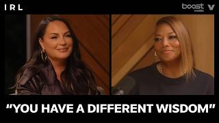 Queen Latifah Gives Angie Martinez Her Flowers  | IRL Angie Martinez
