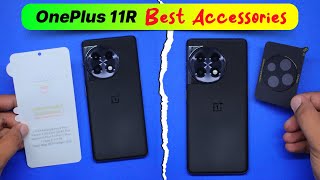 OnePlus 11R Screen Protector and Camera Lens Tempered Glass!