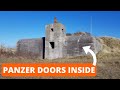 Panzer doors found inside MASSIVE German underground bunker . WOW !