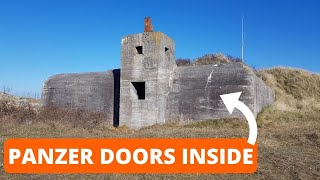 Panzer doors found inside MASSIVE German underground bunker . WOW !