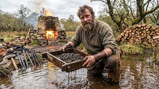 How Medieval Blacksmiths Forged Iron From Swamp Mud That Doesn't Rust After 1,000 Years