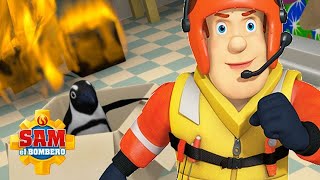Los mejores rescates | Sam el Bombero | Aeromodelo  Temporada 7 |  Dibujos animados