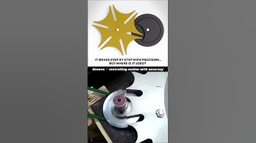 Why This Gear Moves Step by Step | Geneva Mechanism #engineering #motion