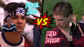 Miguel Diaz Vs Mike Barnes Cobra Kai Karate Kid ending the debate