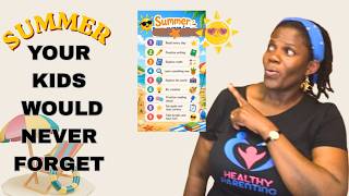 Best Summer Bucket List To Get Kids Busy | Fun Activities!